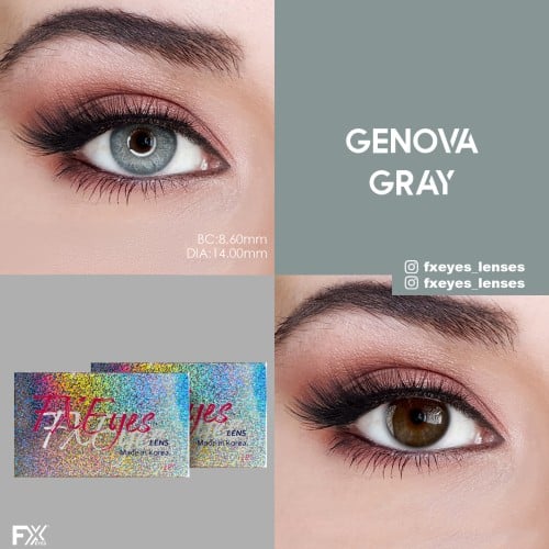 FX Eyes Gri Renk Genova Gray (3 Aylık)