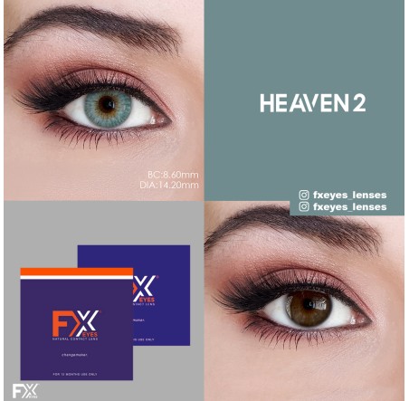 FX Eyes Yeşil Renk Heaven (1 YILLIK)