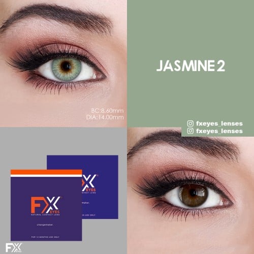 FX Eyes Yeşil Renk Jasmine 2 (1 YILLIK)