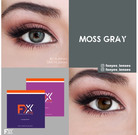 Fx Eyes Ela Renk Moss Gray (1 Yıllık)
