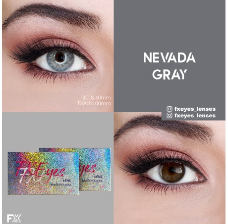 FX Eyes Gri Renk Nevada Gray (3 Aylık)
