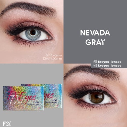 FX Eyes Gri Renk Nevada Gray (3 Aylık)