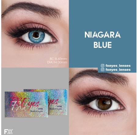 FX Eyes Mavi Renk Niagara Blue (3 Aylık)