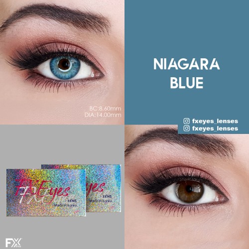 FX Eyes Mavi Renk Niagara Blue (3 Aylık)
