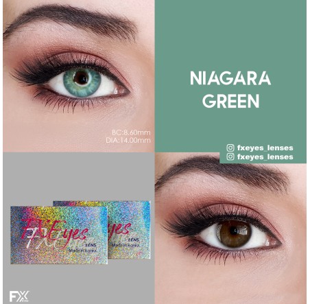 FX Eyes Yeşil Renk Niagara Green (3 Aylık)