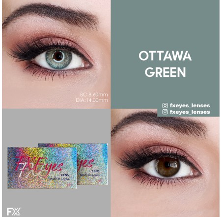 FX Eyes Yeşil Renk Ottawa Green (3 Aylık)