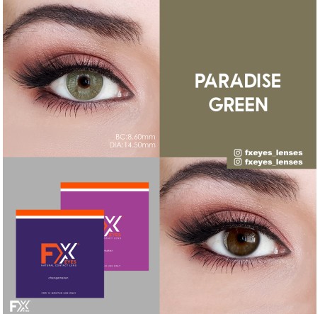 FX Eyes Yeşil Renk Paradise Green (1 YILLIK)