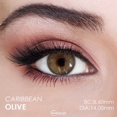 Hypnose Caribbean Olive (Yıllık Lens)