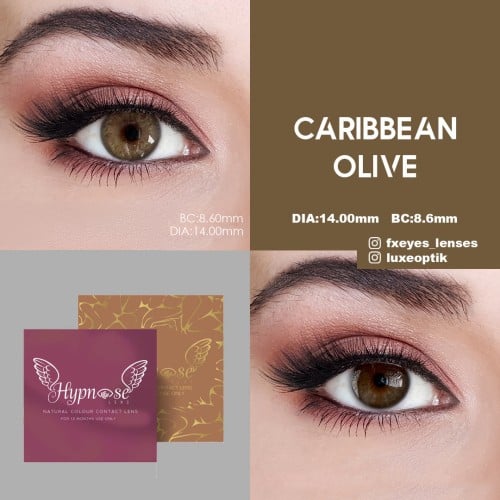 Hypnose Caribbean Olive (Yıllık Lens)