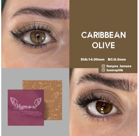 Hypnose Caribbean Olive (Yıllık Lens)
