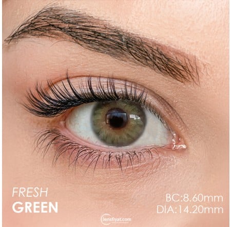 Iconic Fresh Green Renkli Lens (3 Aylık)