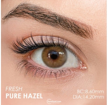 Iconic Fresh Pure Hazel Renkli Lens (3 Aylık)