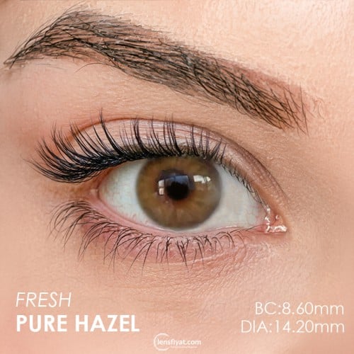 Iconic Fresh Pure Hazel Renkli Lens (3 Aylık) 