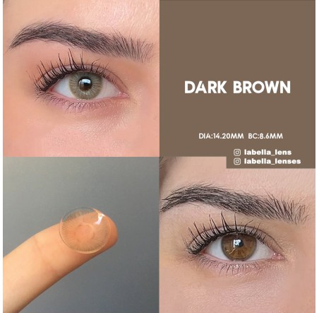 Labella Ela Renk Exclusive Dark Brown (3 Aylık)