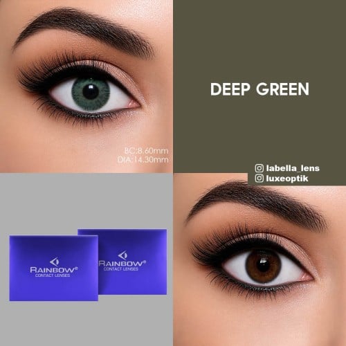 Rainbow Fantasy Line Yeşil Renk Deep Green (1 Yıllık)
