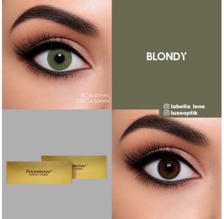 Rainbow Colors Lovely Yeşil Renk Blondy (1 Yıllık)