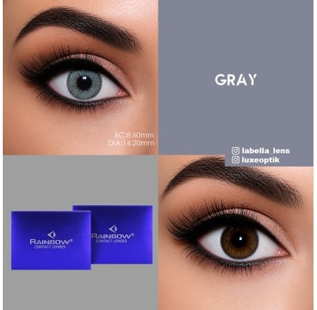 Rainbow Colors Toric Gray (Yıllık)