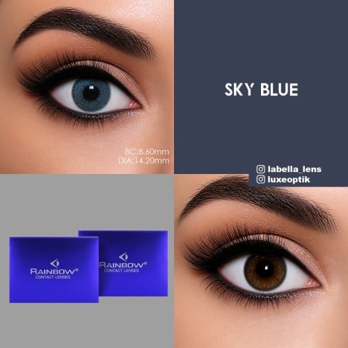 Rainbow Colors Toric Sky Blue (Yıllık)