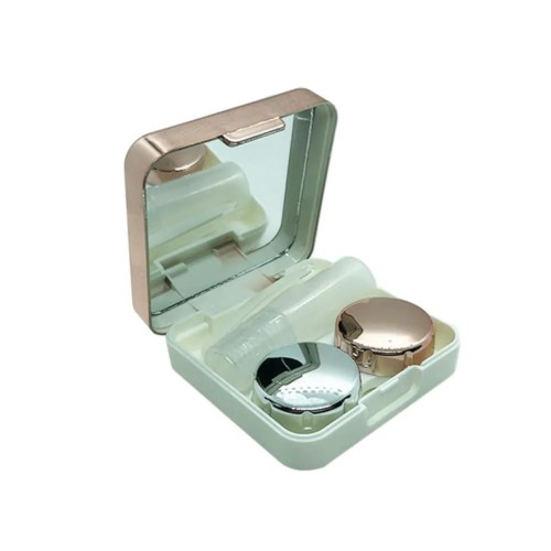 Rose Gold Renk Lens Kabı Kare
