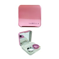 Pink Renk Lens Kabı Kare