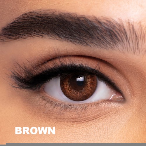 Air Optix Colors Ela Renk Brown (1 Aylık)