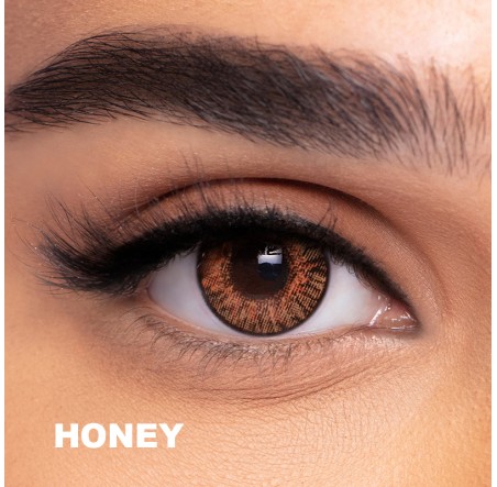 Freshlook Colorblends Ela Renk Honey (1 Aylık)