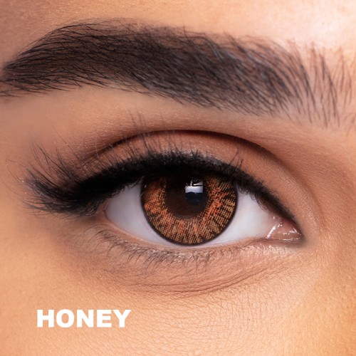 Freshlook Colorblends Ela Renk Honey (1 Aylık)