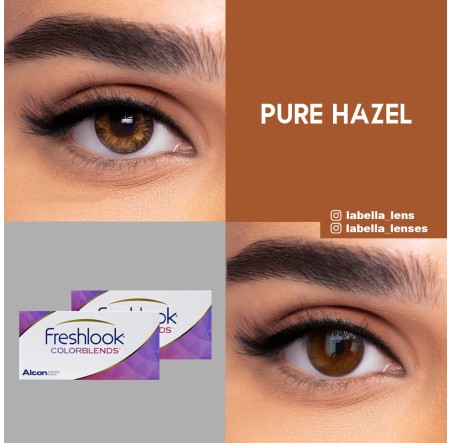 Freshlook Colorblends Ela Renk Pure Hazel (1 Aylık)