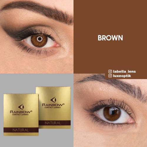 Rainbow Natural Ela Renk Brown  (1 Aylık)