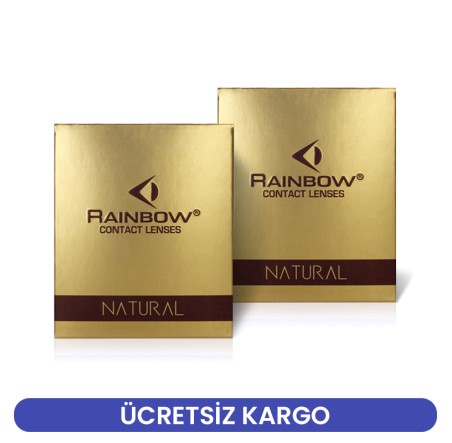 Rainbow Natural Mavi Renk Brillant Blue (1 Aylık)