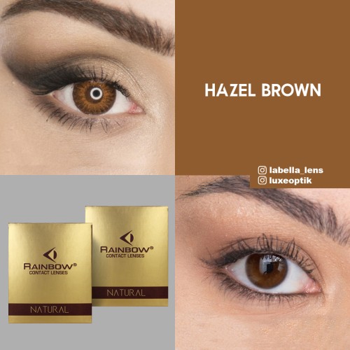 Rainbow Natural Ela Renk Hazel Brown  (1 Aylık)