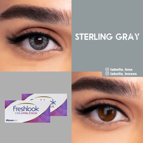 Freshlook Colorblends Gri Sterling Gray (1 Aylık)