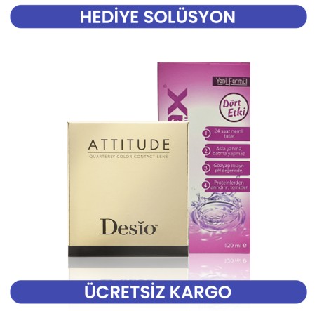 Desio Attitude Quarterly 3 Tone Gri Renk Precious Grey (3 Aylık)