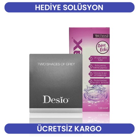 Desio Two Shades Gri Renk Lıghter Grey (3 Aylık)