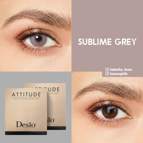 DESİO Attitude 1 Gri Renk Sublime Grey ( AYLIK)