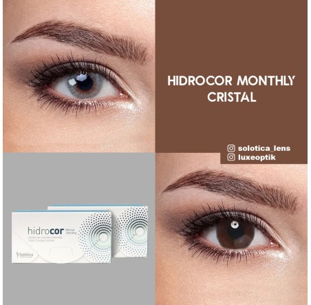 Solotica Gri Renk Montly Cristal (3 Aylık)