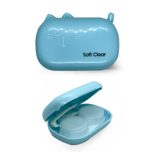 Soft Clear Mavi Renk Lens Kabı