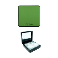 Yeşil Renk Mıknatıslı Lens Kabı Kare Kutu Yeşil Renk Mıknatıslı Lens Kabı Kare Kutu