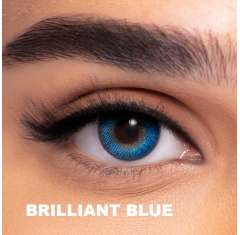 Air Optix Colors Mavi Renk Brilliant Blue (1 Aylık)