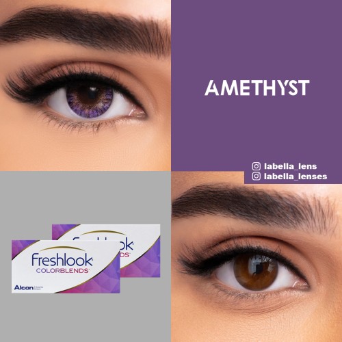 Freshlook Colorblends Mavi Renk Amethyst (1 Aylık)