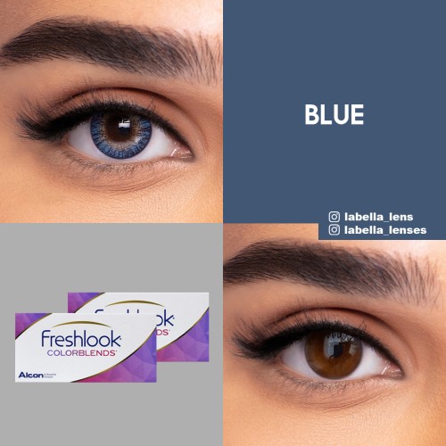 Freshlook Colorblends Mavi Renk Blue (1 Aylık)