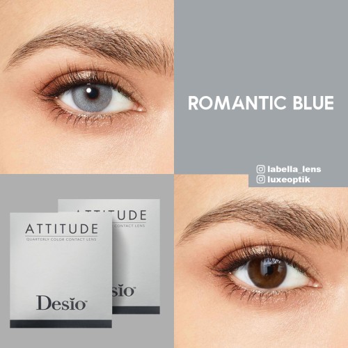 Desio Attitude Quarterly 2 Tone Mavi Renk Romantic Blue (3 Aylık)