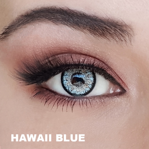 FX Eyes Mavi Renk Hawaii Blue (1 YILLIK)