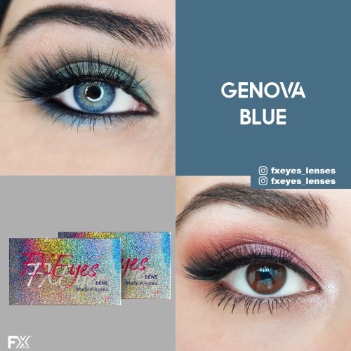 FX Eyes Mavi Renk Genova Blue (3 Aylık)