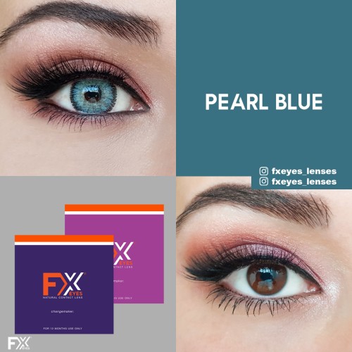 FX Eyes Mavi Renk Pearl Blue (1 YILLIK)