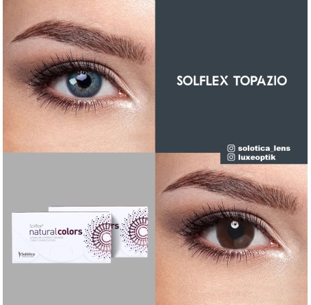Solotica Mavi Renk Soflex Topazio (3 Aylık)