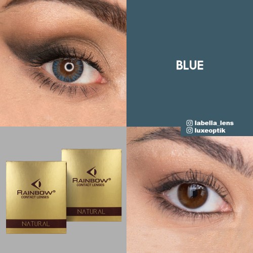 Rainbow Natural Mavi Renk Blue  (1 Aylık)