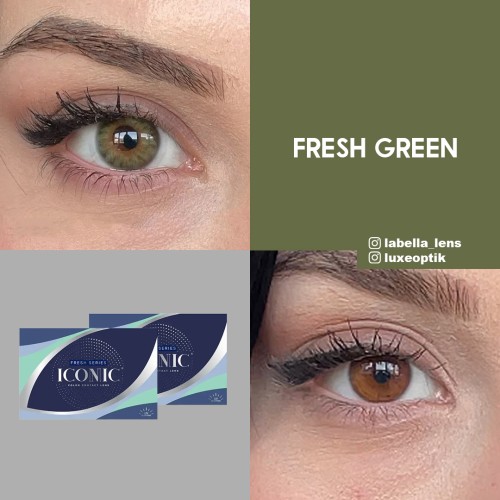 Iconic Fresh Green Renkli Lens (3 Aylık) 