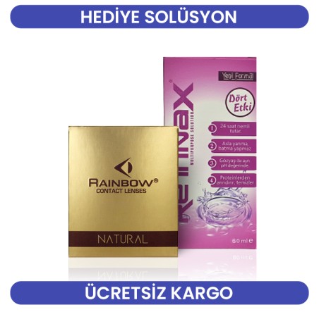 Rainbow Natural Gri Renk Sterling Gray (1 Aylık) · 3