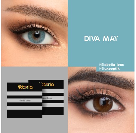 Victoria Diva May Mavi Renk Lens (6 Aylık)